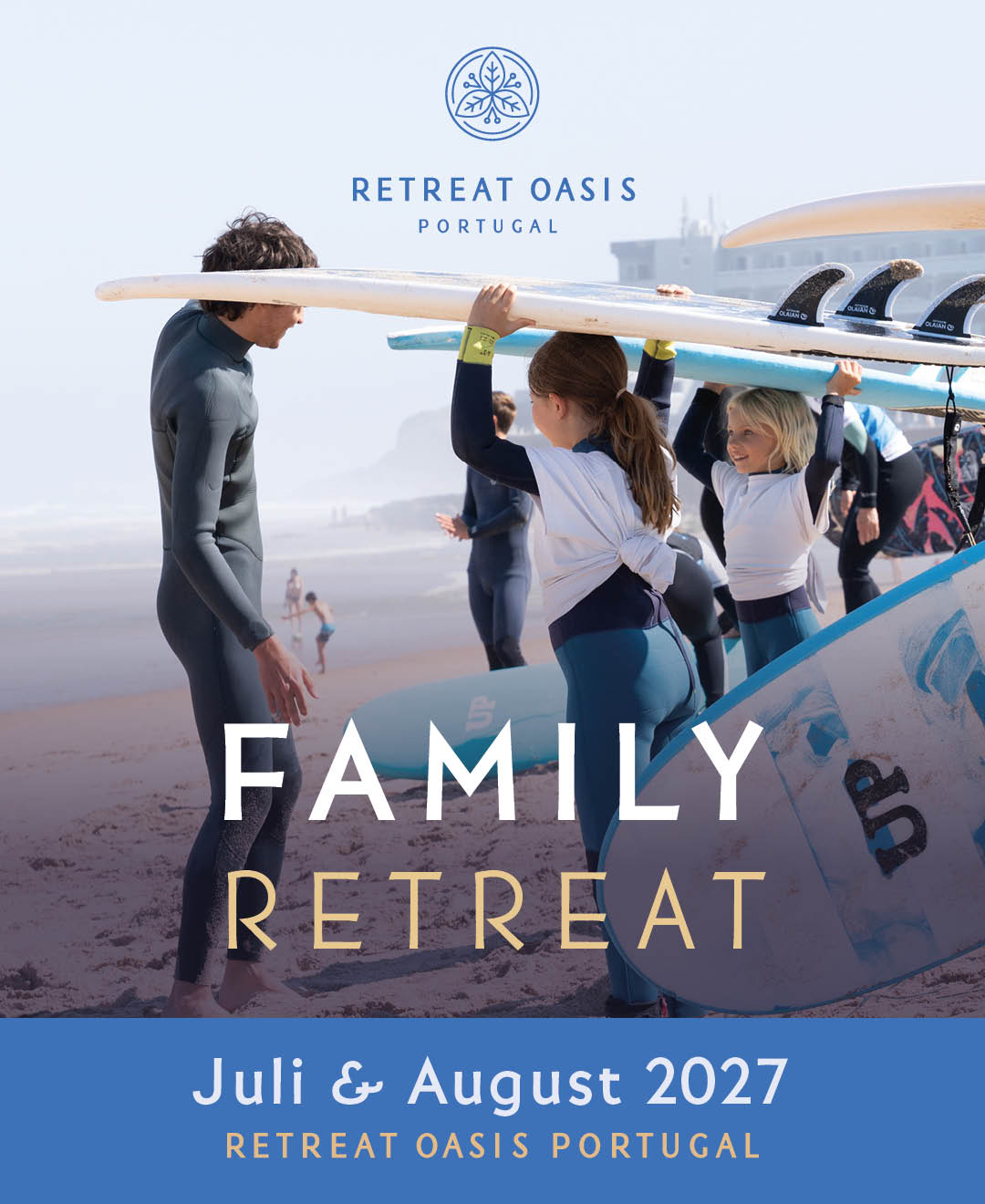 Family Retreat Oasis Portugal Juli August 2027-de Family Retreat Juli & August 2027 in Portugal